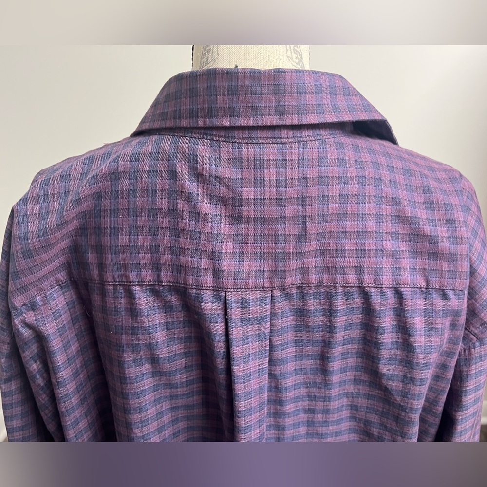 NWOT Men’s Purple Button-Down Shirt - Picture 6 of 13